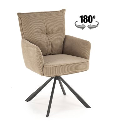 Обідній стілець поворотний Halmar K528 Капучино V-CH-K/528-KR-CAPPUCCINO