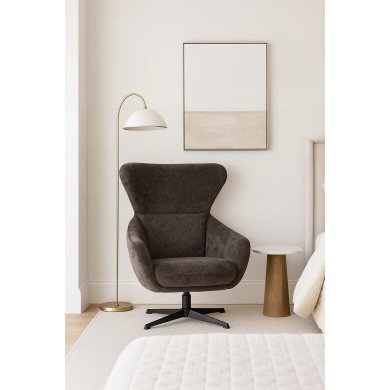 Кресло мягкое поворотное Kontrast FELIX Темно-серый 5.01.84052 фото - 6