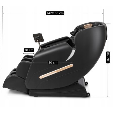 Крісло масажне Mebel Elit VX MAX Чорний ME.VXMAX/CZ/E/ANG/FW фото - 17
