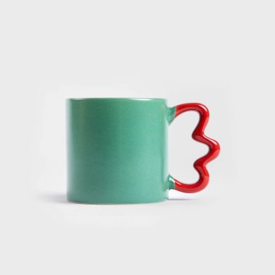 Кружка Homla BOJA 3 450 мл Зеленый 234211 фото - 3