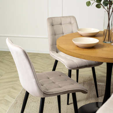 Обеденный стул Mebel Elit GOMEZ Бежевый ME.GOMEZ/BZ/V/K фото - 6