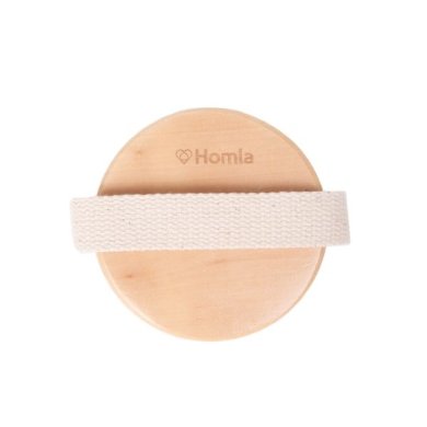 Щітка для сухого масажу Homla SERENITY 4x10 см | Бежевий - 2 Щітка для сухого масажу Homla SERENITY 4x10 см | Бежевий 218560 фото - 2