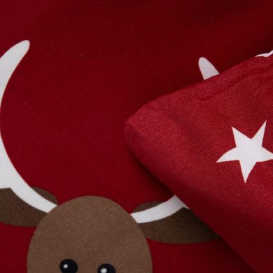 Комплект постільної білизни Homla REINDEER 140x200 Принт - 3 Комплект постільної білизни Homla REINDEER 140x200 Принт 231410 фото - 3