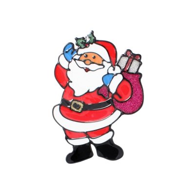 Набор рождественских наклейок Chomik 6 шт Разноцветный LEJ1894 фото - 11