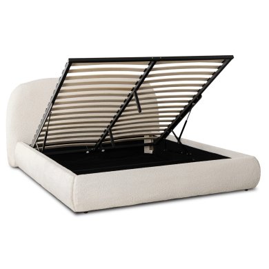 Ліжко Mebel Elit ROSSO Boucle 160x200 см Кремовий ME.ROSSO/160/KR/TB/LOZZPOJ фото - 4