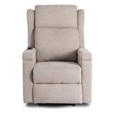 Крісло м'яке розкладне масажне з реклайнером Mebel Elit SEBASTIAN Бежевий ME.SEBASTIAN/BZ/T/FW фото - 3