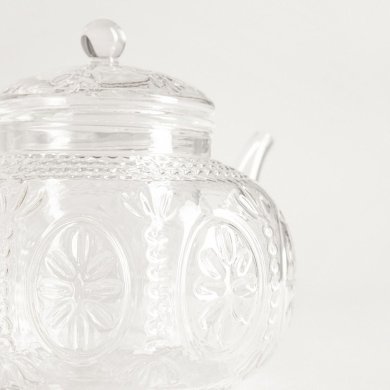 Чайник заварник Homla BARREL 800 мл Прозорий 241393 фото - 3