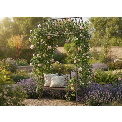 Садовая скамья Garden Line GOM1456 Античная бронза GOM1456 фото - 13