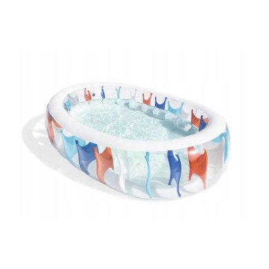 Надувний дитячий басейн Bestway 54066 229х152х51 см Білий BES54066 фото - 2