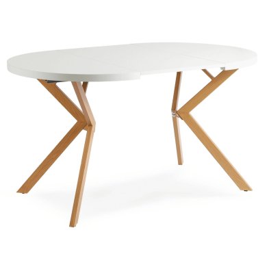 Раскладной обеденный стол Mebel Elit DORIAN Белый ME.DORIAN/B/DREW/S фото - 2