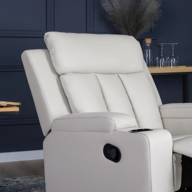 Кресло мягкое раскладное с реклайнером Mebel Elit KOBI Бежевый ME.KOBI/JBZ/E/FW фото - 10