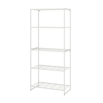 IKEA Стеллаж JOSTEIN Белый (ИКЕА ЖОСТЕЙН) 39437213