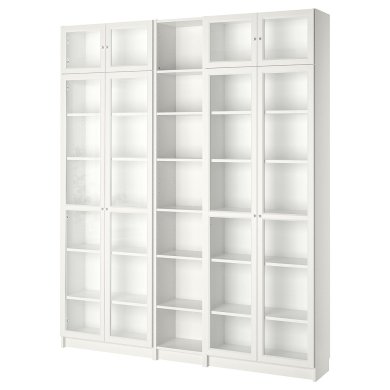 IKEA Витрина BILLY / OXBERG (ИКЕА БИЛЛИ/ОКСБЕРГ) 49017834
