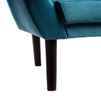 Диван Signal BERGEN Welur 2 Бірюзовий - 3 Диван Signal BERGEN Welur 2 Бірюзовий BERGEN2V85-venge фото - 3