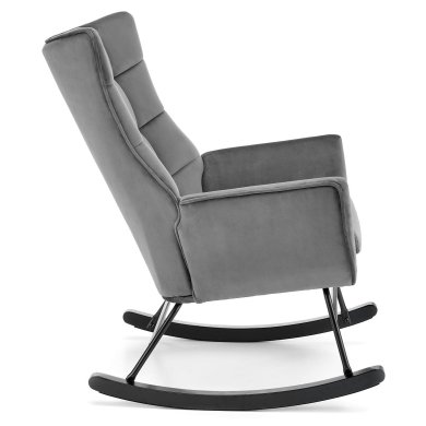 Крісло-качалка м'яке Halmar BAZALTO Сірий V-CH-BAZALTO-FOT-POPIELATY фото - 5