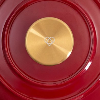 Каструля з кришкою Homla ANDREAS 4 л Бордовий 244313 фото - 5