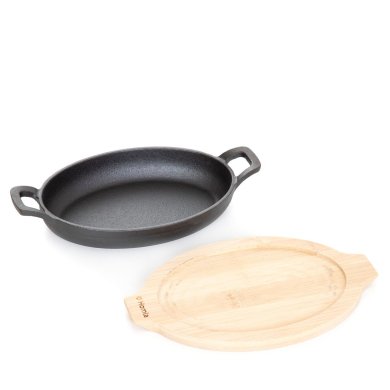 Сковорода з підставкою Homla ANDREAS 22x12 см | Чорний 214010 фото - 3