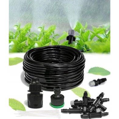 Туманний спринклер з водяною завісою Garden Line 10 м Чорний - 2 Туманний спринклер з водяною завісою Garden Line 10 м Чорний EDA0557_10m фото - 2