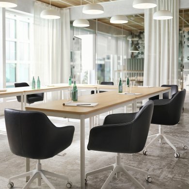 Офисные кресла TOSSBERG/LANGFJALL Черный - 6 IKEA Офисные кресла TOSSBERG/LANGFJALL Черный (ИКЕА ТОССБЕРГ/ЛАНГФЬЯЛЛ) 19509692 фото - 6