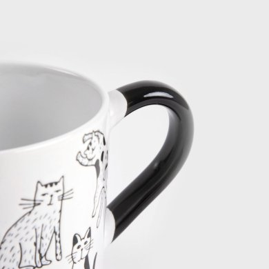 Кружка Homla HUROS 2 450 мл Принт - 3 Кружка Homla HUROS 2 450 мл Принт 230136 фото - 3