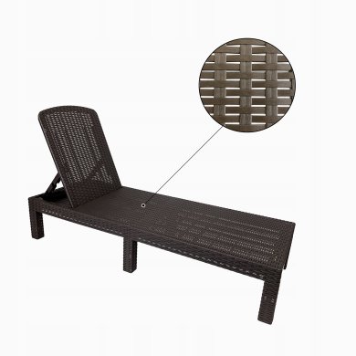 Складной шезлонг Kontrast Коричневый - 3 Складной шезлонг Kontrast Коричневый 5.10.212641 фото - 3