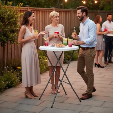 Складной садовый стол Garden Line ZUM9620 Белый ZUM9620 фото - 6