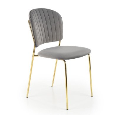 Обідній стілець Halmar K499 Попелястий V-CH-K/499-KR-POPIELATY фото - 2