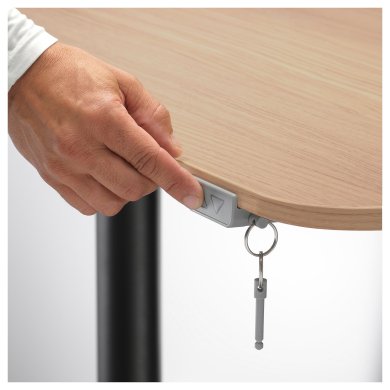 IKEA Стіл із регульованою висотою BEKANT (ИКЕА БЕКАНТ) 89281822 фото - 4
