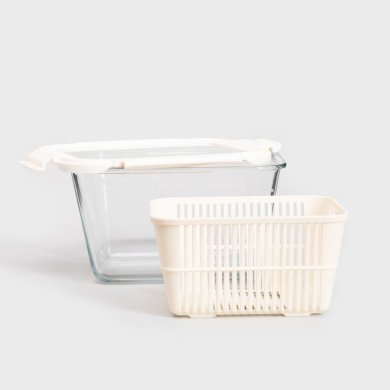 Контейнер з кошиком Homla NEGOZIO 2,4 л Прозорий 238346 фото - 3