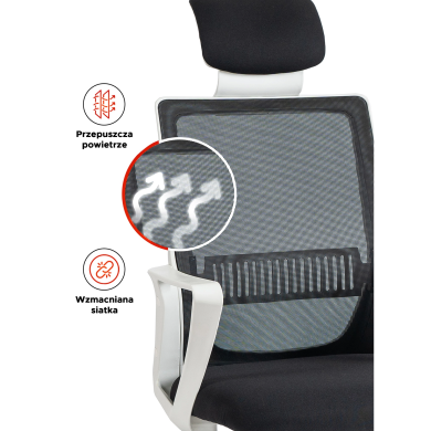 Офісне крісло Mebel Elit FLEX Чорний ME.FLEX/CZ/T/FO фото - 8