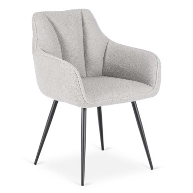 Обідній стілець Mebel Elit NAWARA Boucle Сірий ME.NAWARA/P/CZ/TB/K