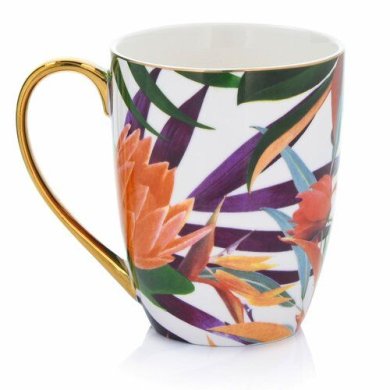 Кружка Duka Eden 350 мл | Цветочный принт - 2 Кружка Duka Eden 350 мл | Цветочный принт 2220505 фото - 2