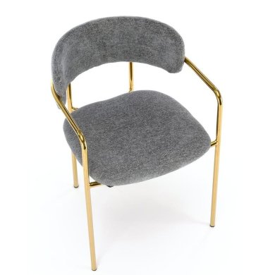 Обідній стілець Halmar K537 Попелястий V-CH-K/537-KR-POPIELATY фото - 7