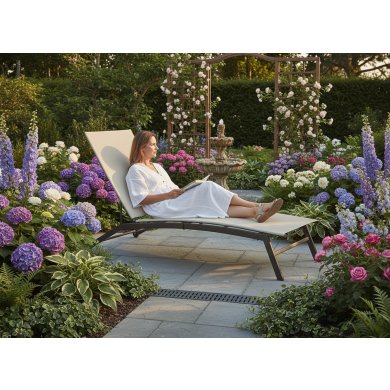 Шезлонг Garden Line ANH0692 Бежевий ANH0692 фото - 7