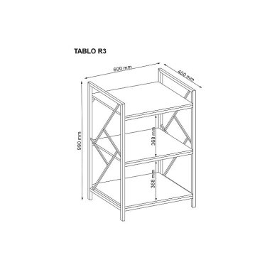 Стелаж Signal TABLO R3 Дуб TABLOR3 фото - 3