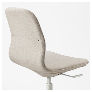 IKEA Офисное кресло LANGFJALL Бежевый (ИКЕА ЛАНГФЬЯЛЛЬ) 19252366 фото - 4