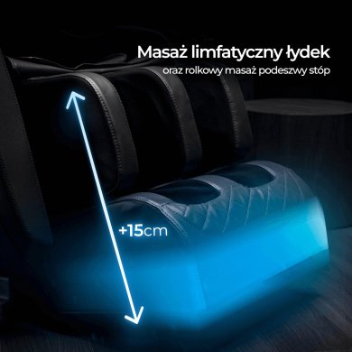 Крісло масажне Mebel Elit VX MAX Чорний ME.VXMAX/CZ/E/ANG/FW фото - 12