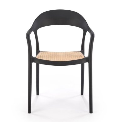 Садовый стул Halmar K530 Черный - 5 Садовый стул Halmar K530 Черный V-CH-K/530-KR-CZARNY фото - 5