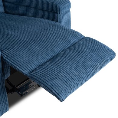 Кресло мягкое раскладное массажное с реклайнером Mebel Elit SEBASTIAN Velvet Синий ME.SEBASTIAN/GR/SZTR/FW фото - 12