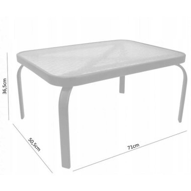 Комплект садовой мебели Garden Line NEO9924 Серый - 14 Комплект садовой мебели Garden Line NEO9924 Серый NEO9924 фото - 14