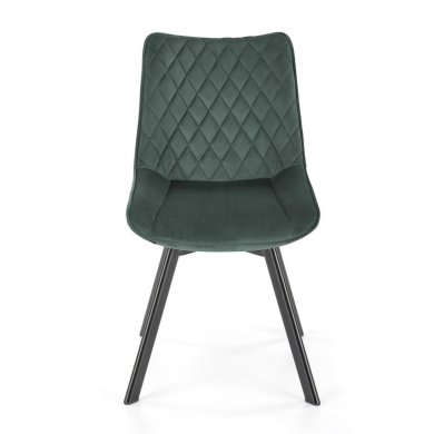 Обідній стілець поворотний Halmar K520 Темно-зелений V-CH-K/520-KR-C.ZIELONY фото - 5