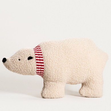 Декоративна подушка Homla BEARY 62x15x36 см Білий 242483