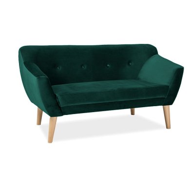 Диван мягкий Signal Bergen 2 Velvet | Зеленый (Bluvel 78) BERGEN2V78-P