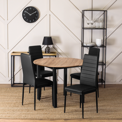 Обеденный стул Mebel Elit NARIS Черный - 11 Обеденный стул Mebel Elit NARIS Черный ME.NARIS/CZ/E/K фото - 11