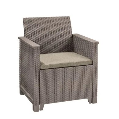 Комплект садовой мебели Keter ELODIE Капучино 246122 фото - 2