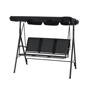 Садовые качели Garden Line 170x110x153 см Черный KRE3118
