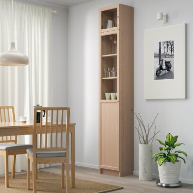 IKEA Пенал BILLY/OXBERG (ИКЕА БИЛЛИ/ОКСБЕРГ) 89287428 фото - 2