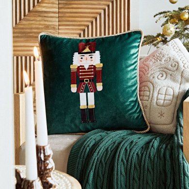Декоративна наволочка Homla NUTCRACKER 45х45 см Принт - 7 Декоративна наволочка Homla NUTCRACKER 45х45 см Принт 210348 фото - 7