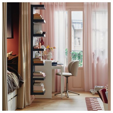 IKEA Тюль STENFRO 145х300 см 2 шт Розовый (ИКЕА СТЕНФРО) 00594893 фото - 18