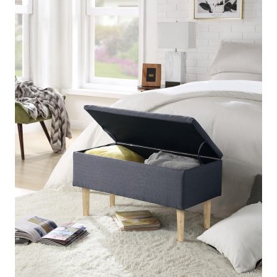 Банкетка Halmar Cleo | Сірий V-CH-CLEO-ŁAWKA-POPIEL фото - 2